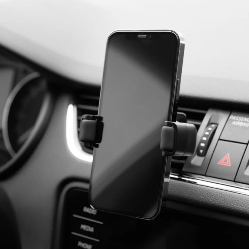 Soporte Auto Fixed Roll 2 Vent, Universal, Negro