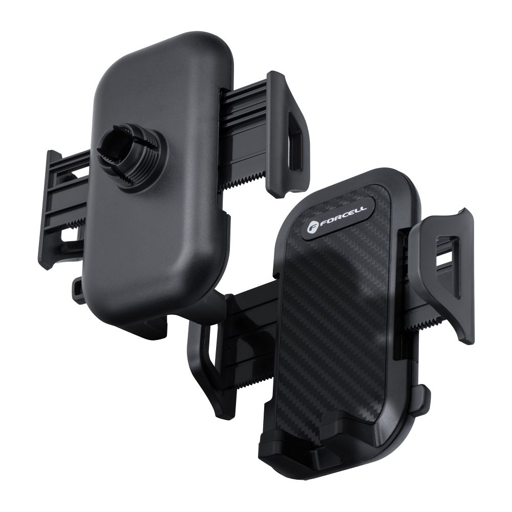 Soporte de coche Forcell Carbon Bracket A151, 62mm - 95mm, Negro