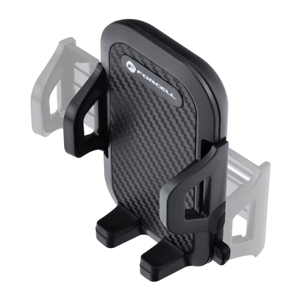 Soporte de coche Forcell Carbon Bracket A151, 62mm - 95mm, Negro