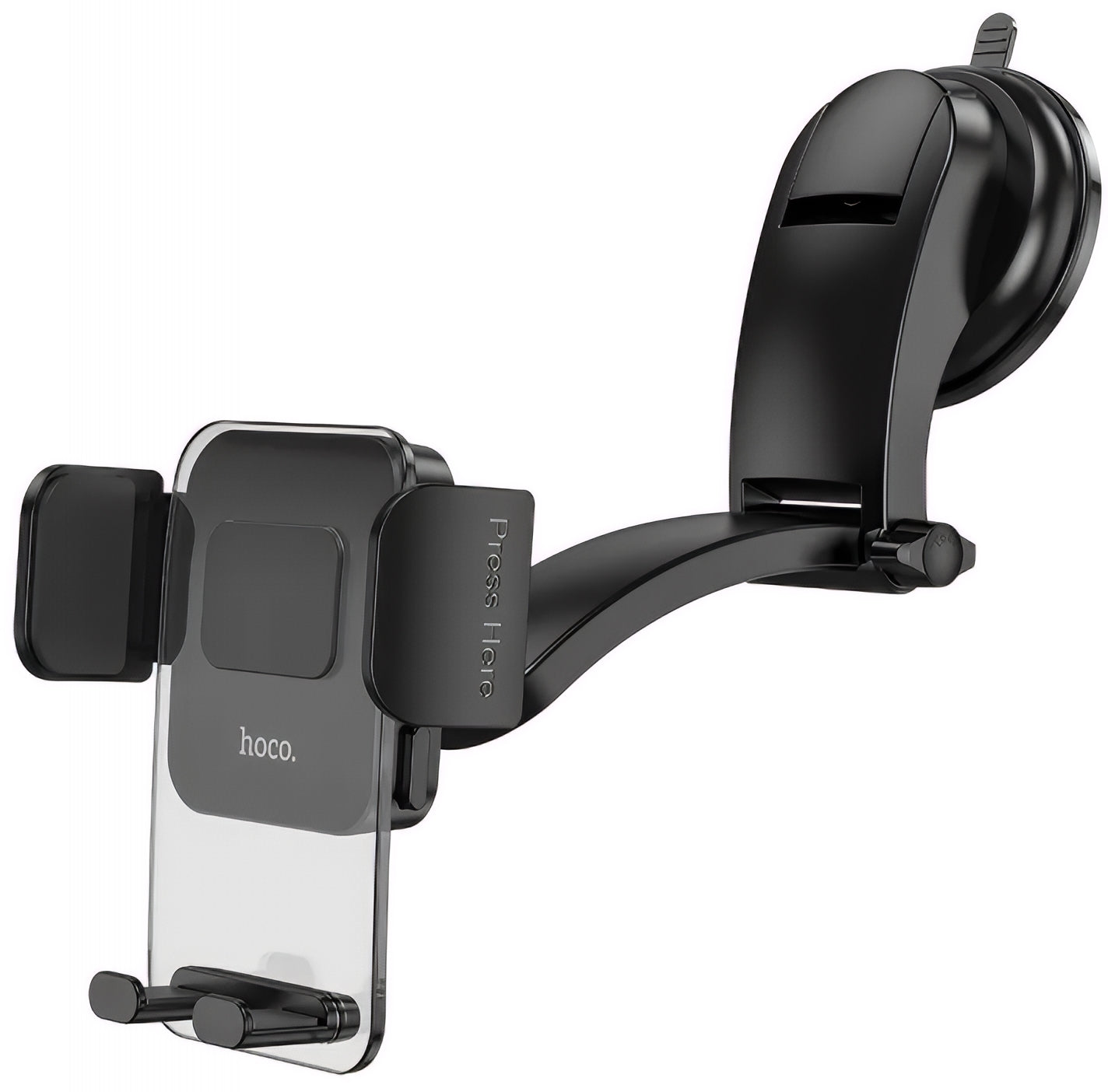 Soporte para Auto HOCO CA118, 4.5 pulgadas - 7 pulgadas, Negro