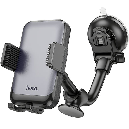 Soporte para coche HOCO H27, 4.7 pulgadas - 7 pulgadas, Negro