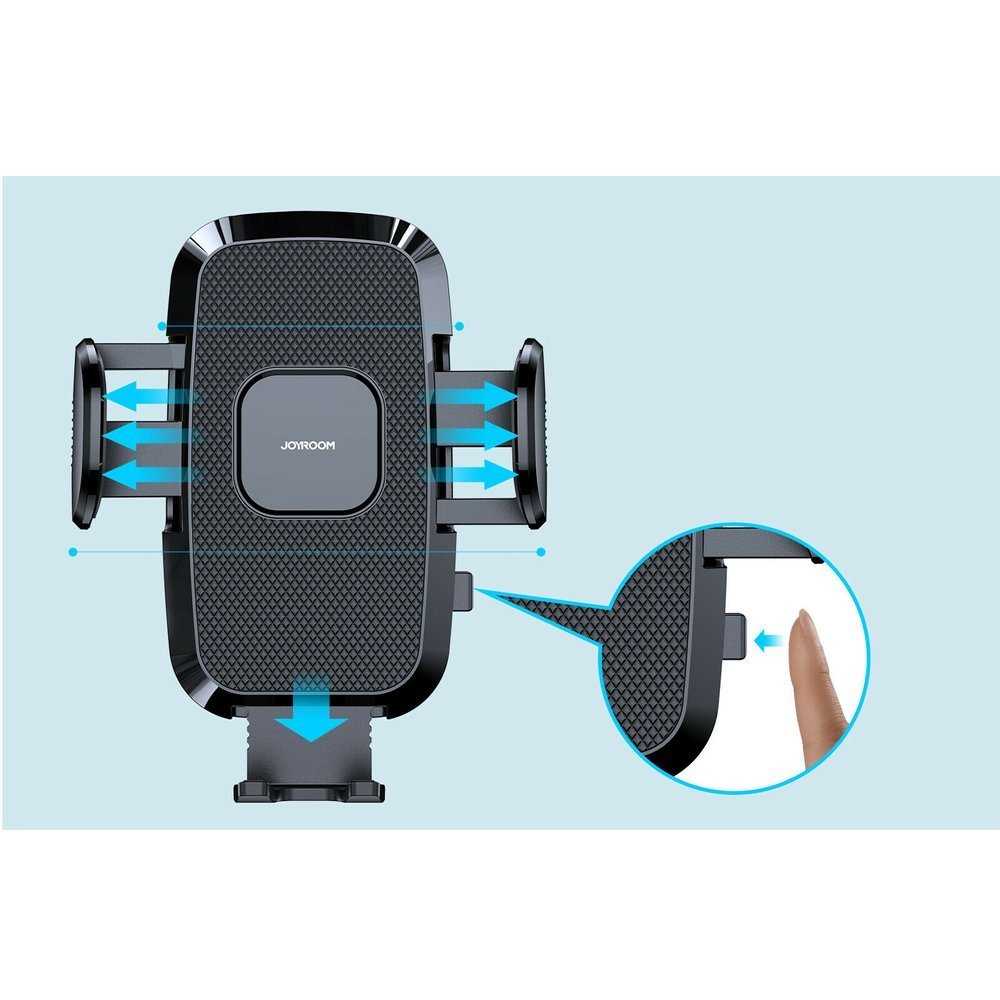 Soporte para coche Joyroom JR-ZS259 Dash, 4.7 pulgadas - 6.9 pulgadas, Negro