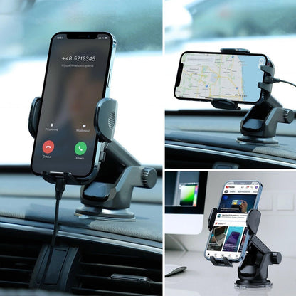 Soporte para Auto Joyroom JR-ZS259-2 Dash, 4.7 pulgadas - 6.9 pulgadas, Negro