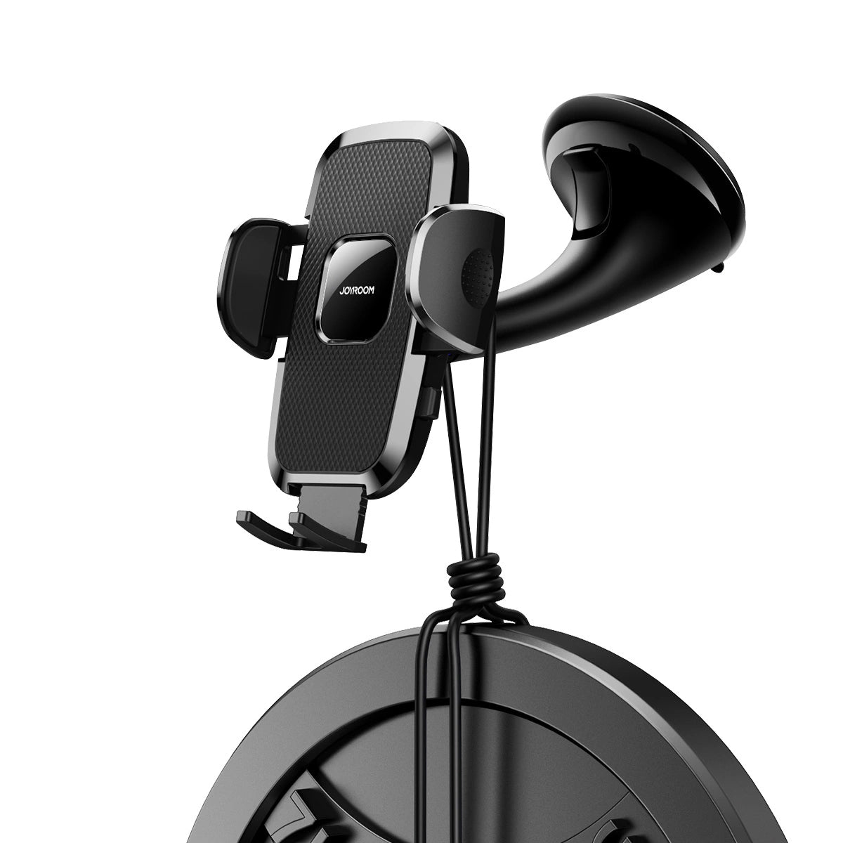 Soporte para coche Joyroom JR-ZS259 2in1, 4.7 pulgadas - 6.7 pulgadas, Negro