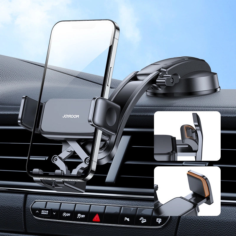 Joyroom Car Holder JR-ZS283, 4inch - 7inch, Black 