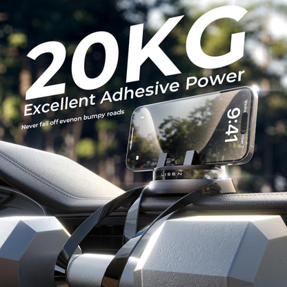 Soporte Auto Lisen para Teléfono / Tableta con grosor 6mm - 13mm, Negro YL0224060015