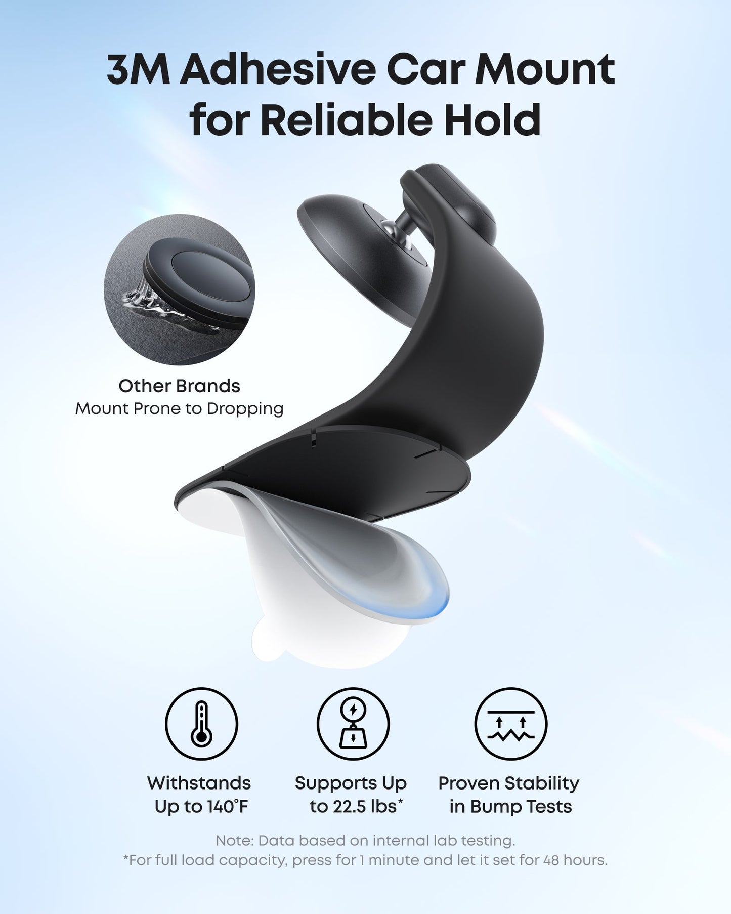 Soporte Magnético para Auto Anker Nano, Universal, Negro A9110H11