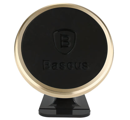 Soporte Auto Magnético Baseus 360, Universal, Dorado SUCX140015