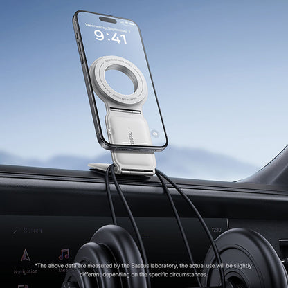 Baseus PrimeTrip C02 Magnetic Car Holder, Universal, White C40169002213-00