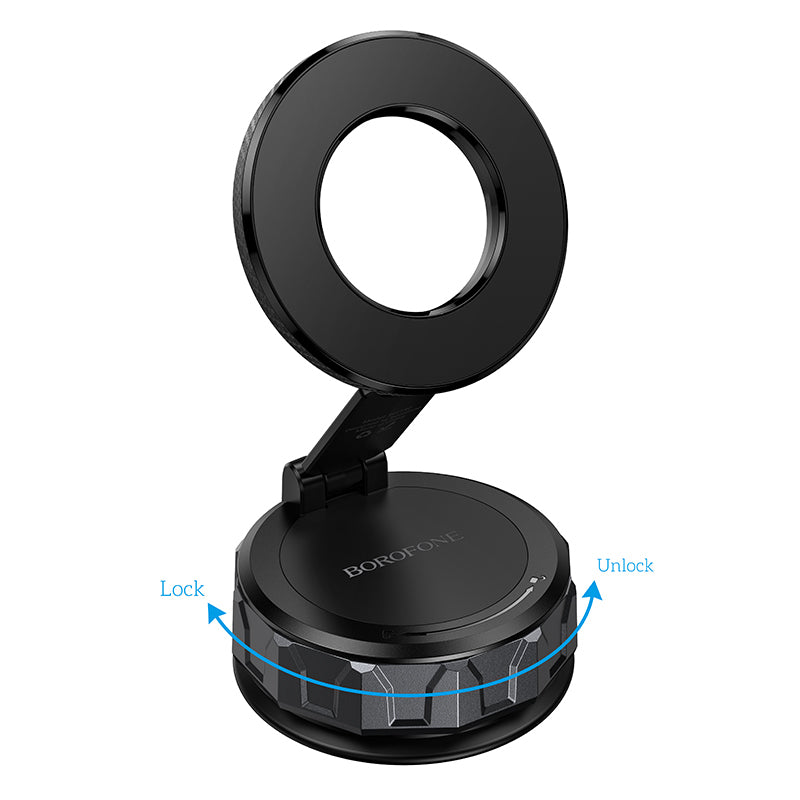 Soporte Magnético para Auto Borofone BH140 Gloria, 4.5 pulgadas - 7 pulgadas, Negro
