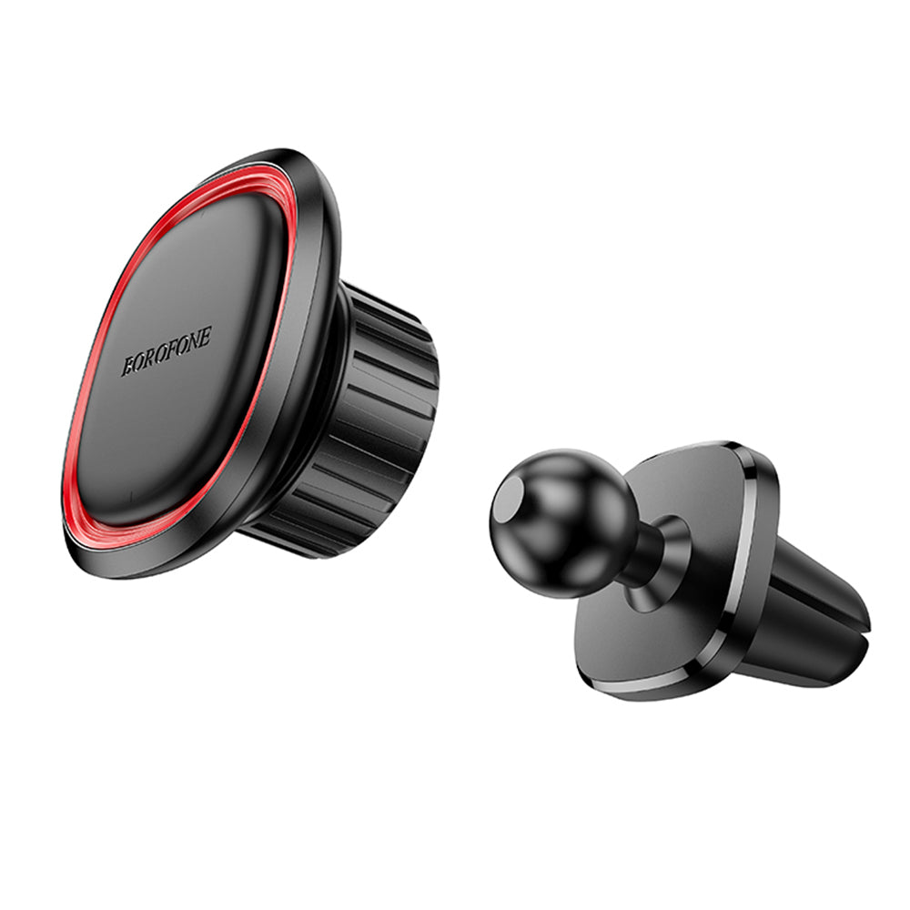 Soporte Auto Magnético Borofone BH124 Roman, Universal, Negro