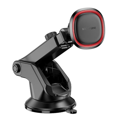 Soporte Auto Magnético Borofone BH125 Roman, Universal, Negro