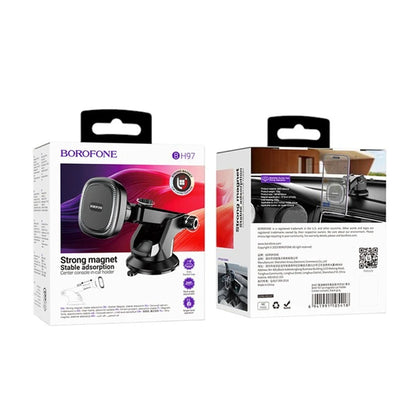 Soporte Magnético para Auto Borofone BH97 Ice, Universal, Negro