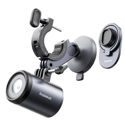 Soporte para Bicicleta con Linterna Baseus PrimeTrip, Universal, Negro C12569000121-00