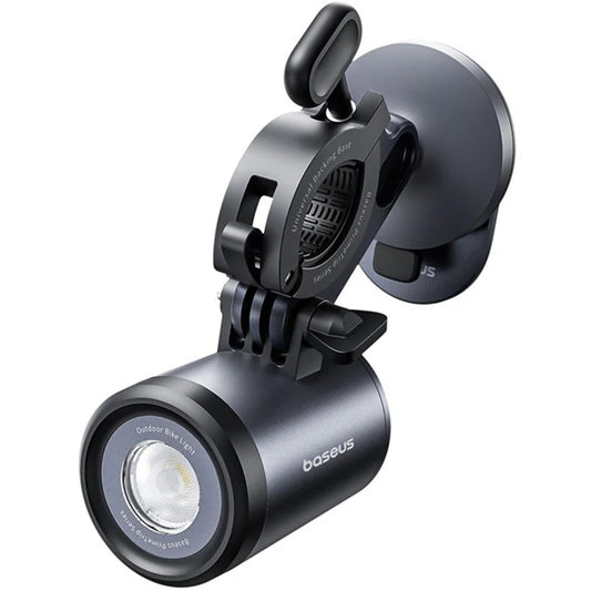 Soporte para Bicicleta con Linterna Baseus PrimeTrip, Universal, Negro C12569000121-00