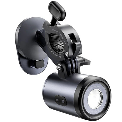 Soporte para Bicicleta con Linterna Baseus PrimeTrip, Universal, Negro C12569000121-00