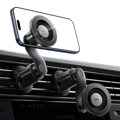 Soporte Auto Magnético ESR OmniLock Vent, Universal, Negro