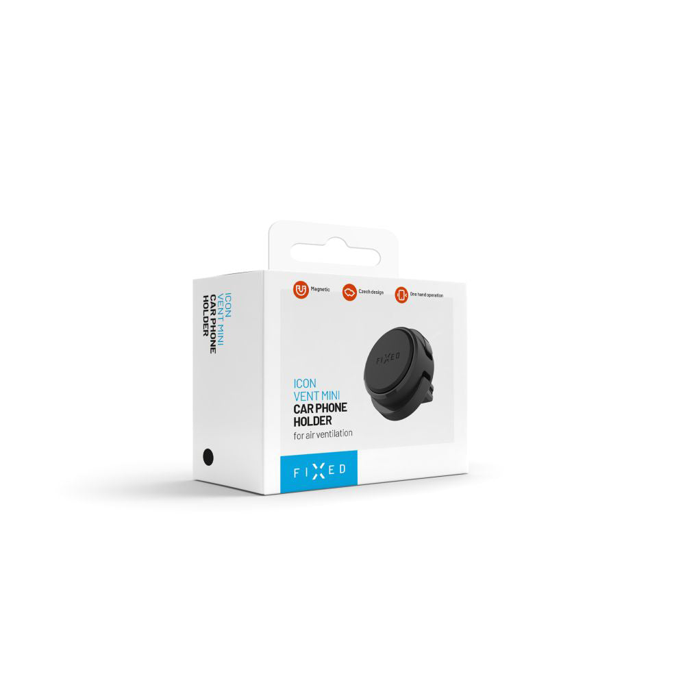 Soporte Auto Magnético Fixed Icon Vent Mini, Universal, Negro