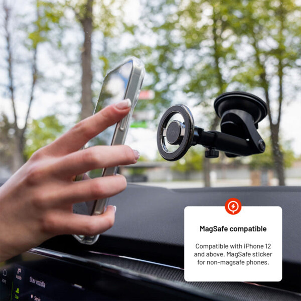 Magnetic Car Holder Fixed MagMount XL, Universal, Black