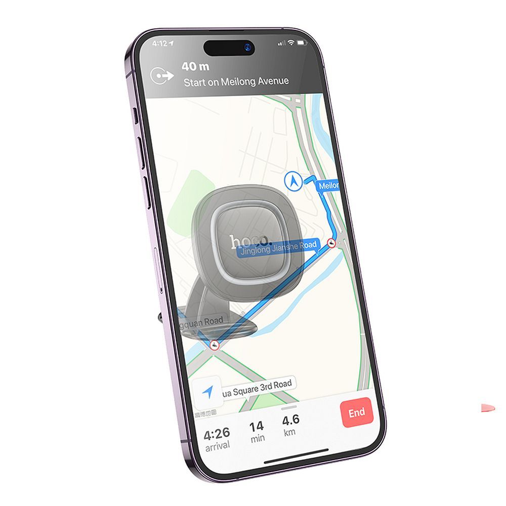 Soporte Magnético para Auto HOCO H73, Universal, Gris