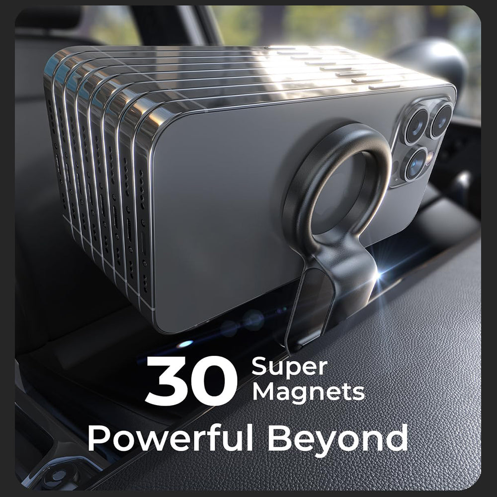 Soporte Auto Magnético Lisen, Universal, Negro YL0224050012