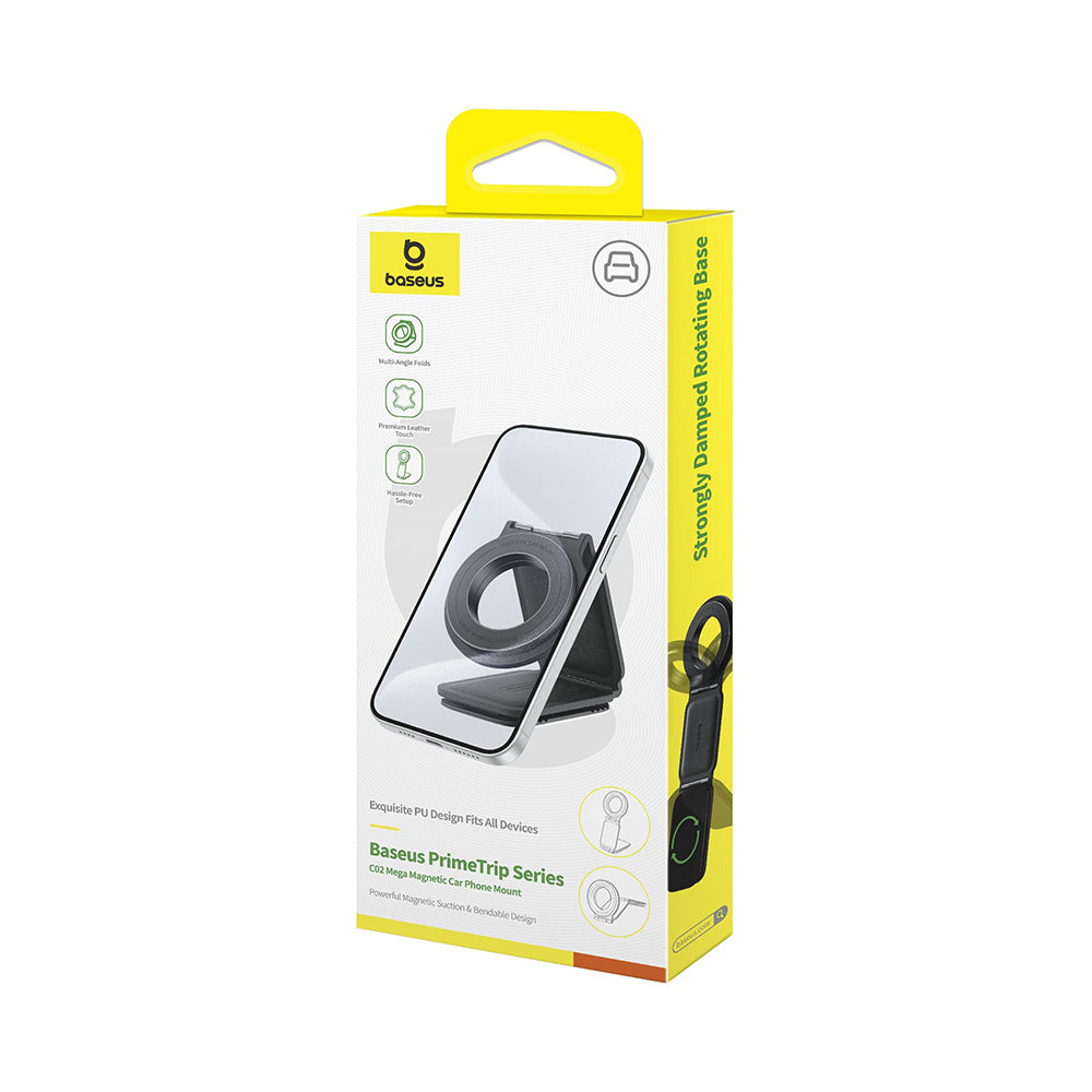 Soporte Auto Magnético Baseus PrimeTrip C02, Universal, Negro C40169002113-00