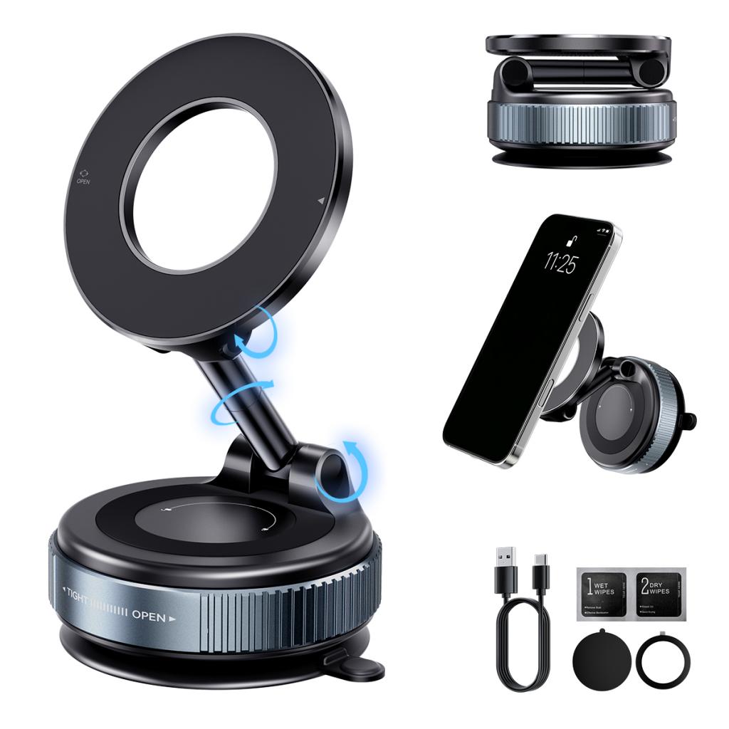 Soporte Magnético para Auto XO Design C169, Universal, Negro