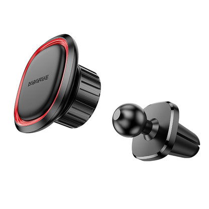 Soporte Auto Magnético Borofone BH124 Roman, Universal, Negro