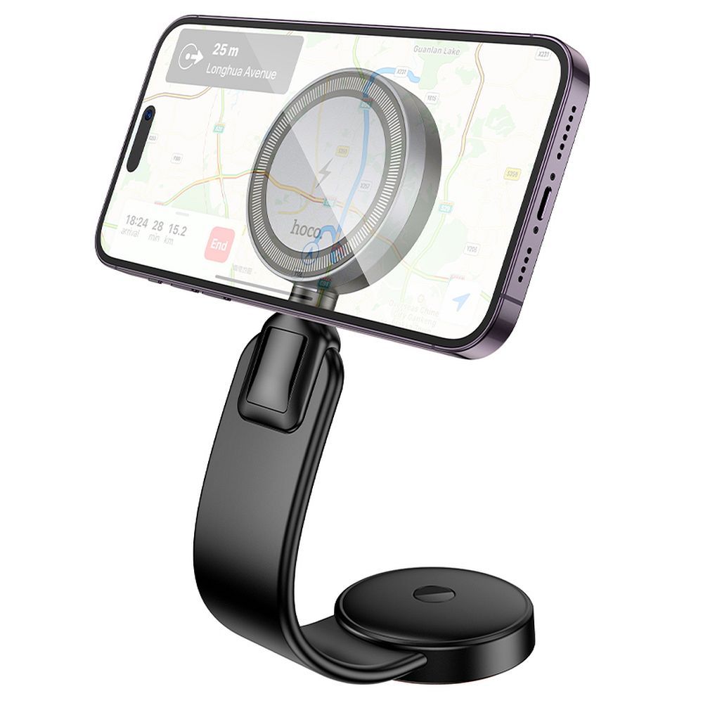 Cargador de Coche Inalámbrico HOCO HW29, 15W, 1.67A, Negro