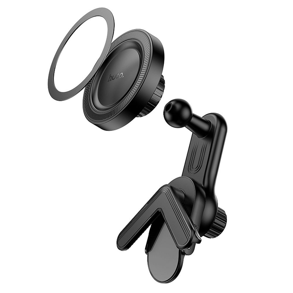 Soporte Auto Magnético MagSafe HOCO H57, Universal, Negro