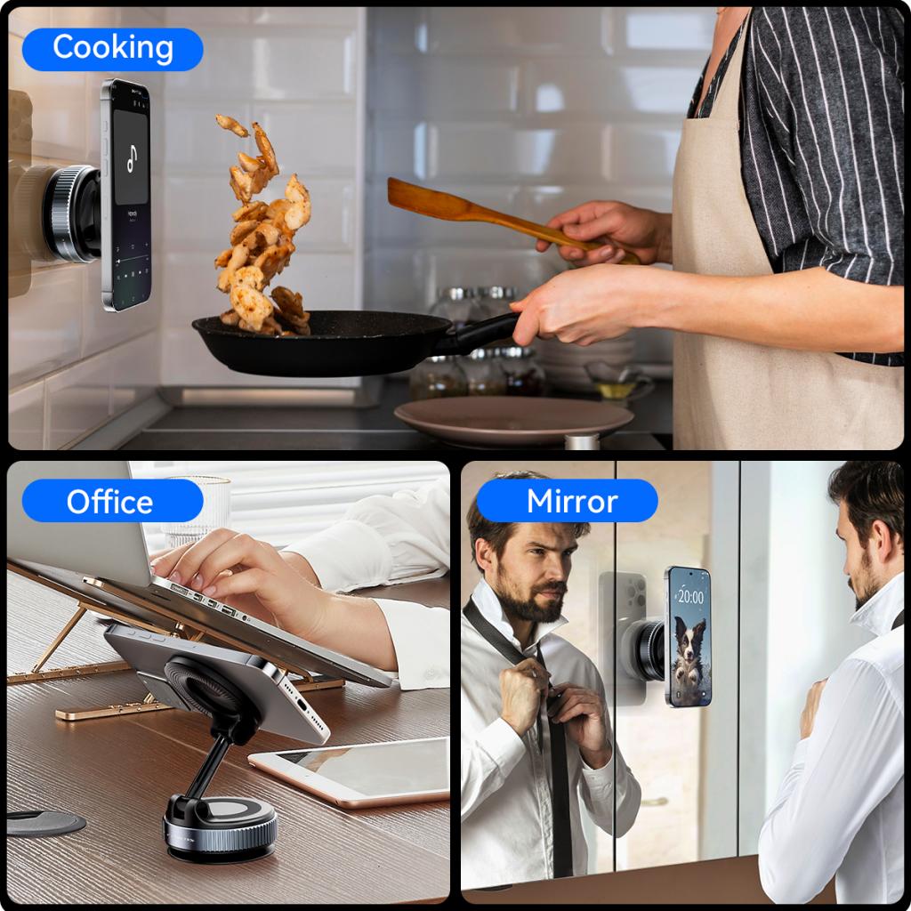 Soporte Magnético para Auto XO Design C169, Universal, Negro