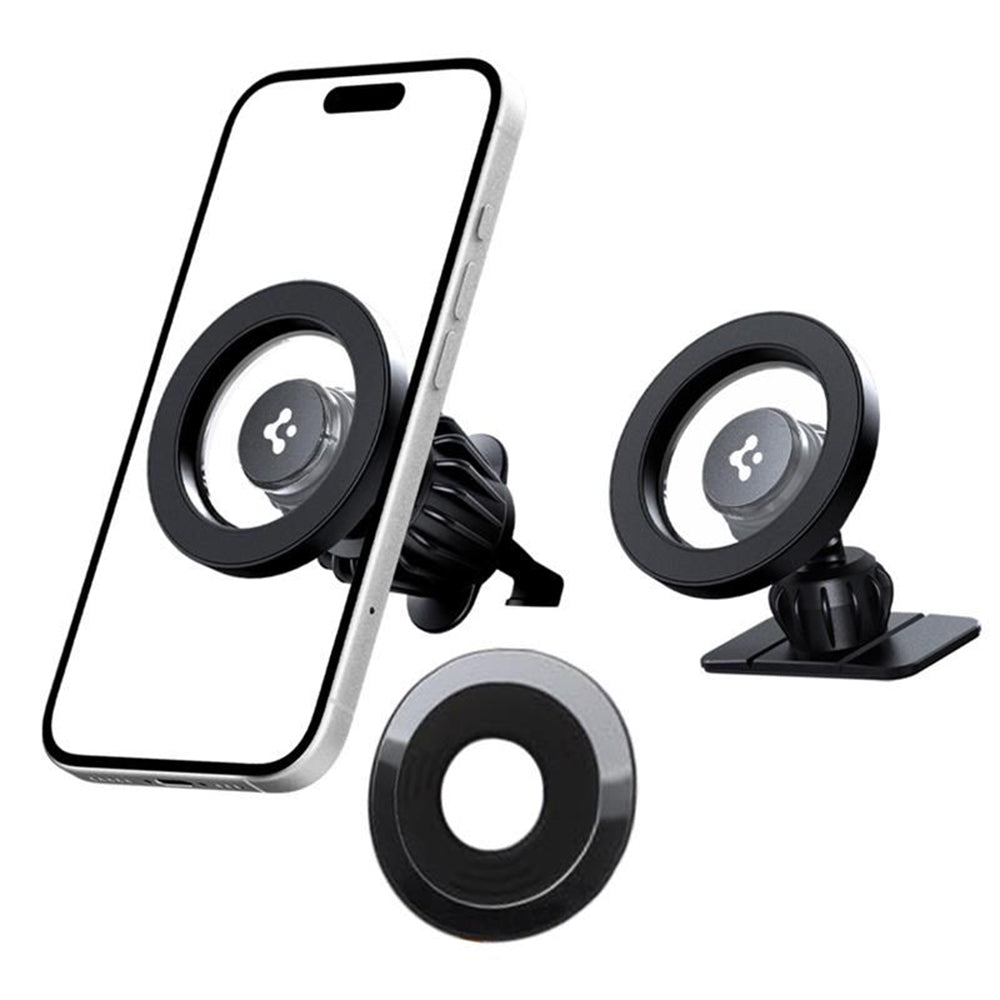 Soporte Magnético para Auto Spigen MFT13, Universal, Negro ACP08315