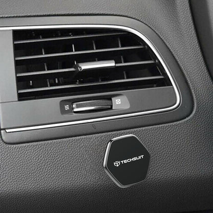 Soporte Auto Magnético Techsuit HOLD210-C, Universal, Negro
