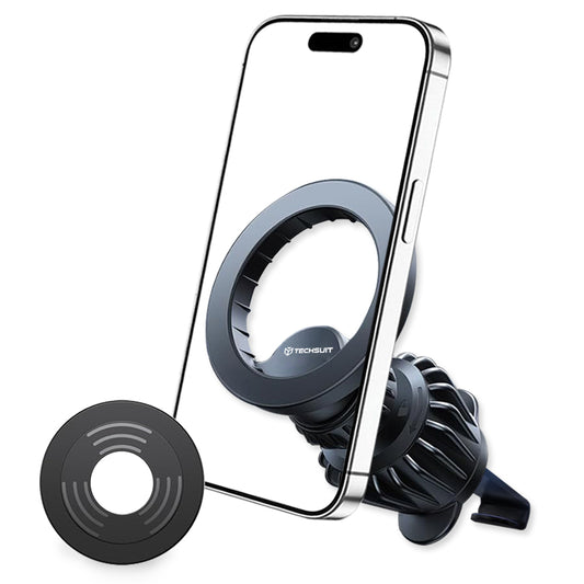 Soporte Auto Magnético Techsuit S1, Universal, Negro