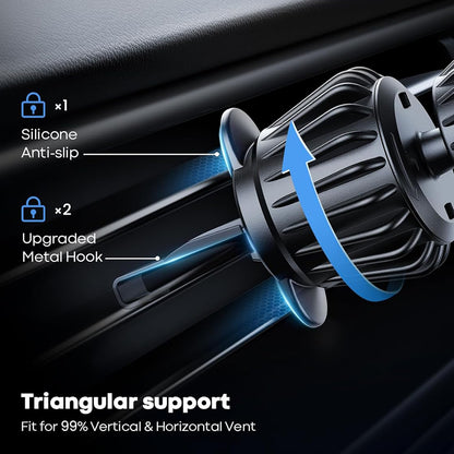 Soporte Auto Magnético Techsuit S1, Universal, Negro