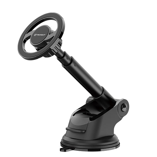 Soporte Auto Magnético Techsuit S12, Universal, Negro