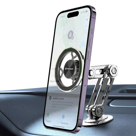 Soporte Auto Magnético Techsuit S14, Universal, Gris