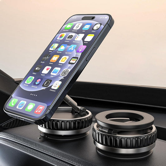 Soporte Auto Magnético Techsuit S15, Universal, Negro