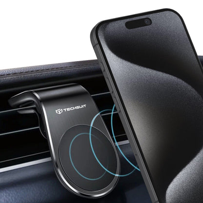 Soporte Auto Magnético Techsuit S7, Universal, Plateado