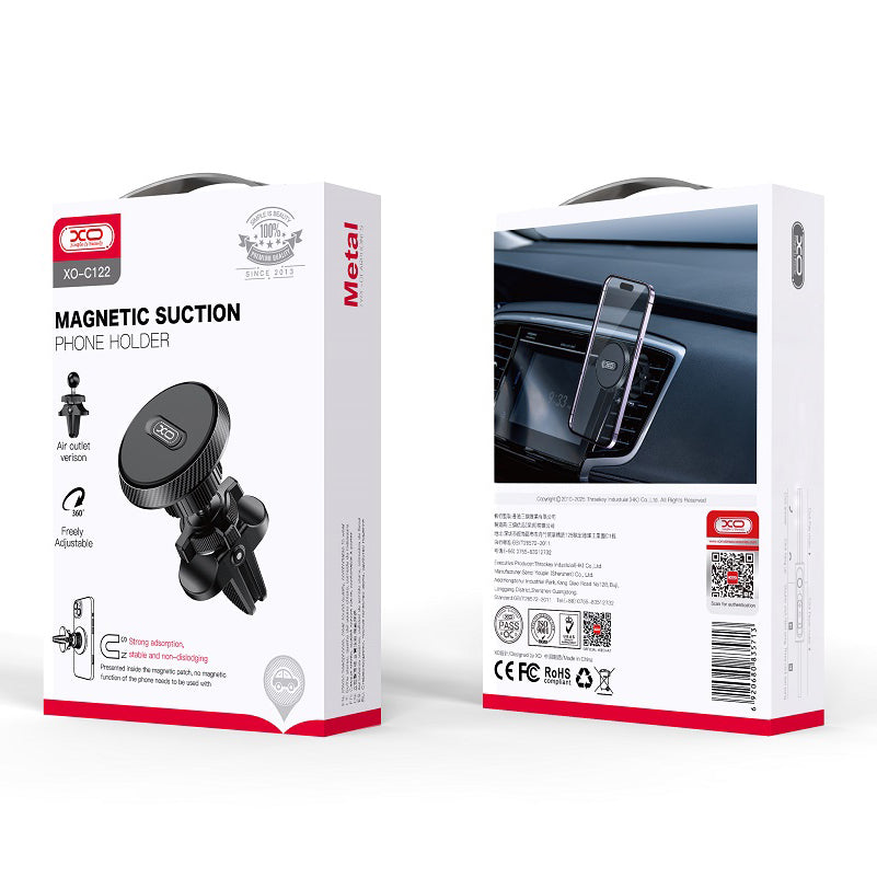 Soporte Magnético para Auto XO Design C122, Universal, Negro