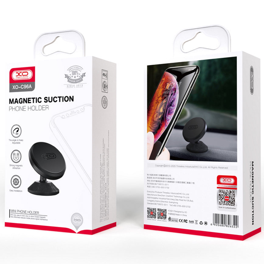 Soporte Magnético para Auto XO Design C96A, Universal, Negro