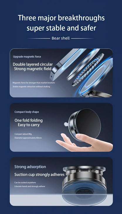 Soporte Magnético para Auto XO Design C177, Universal, Negro