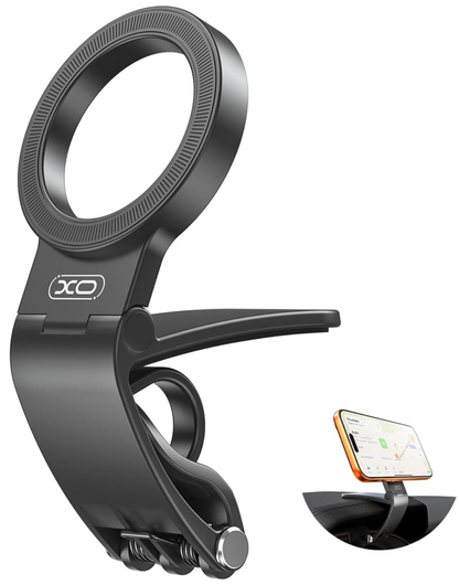 Soporte Auto Magnético XO Design C191, Universal, Negro