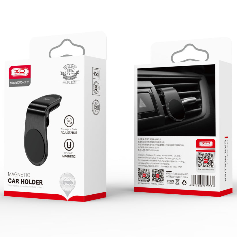 Soporte Magnético para Auto XO Design C82, Universal, Negro
