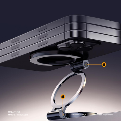 Soporte Auto Magnético XO Design C160, Universal, Negro