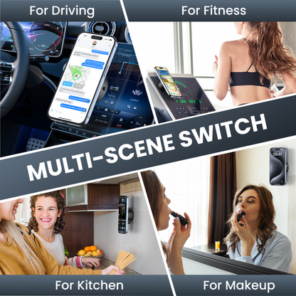 Soporte Auto Magnético XO Design C155, Universal, Negro