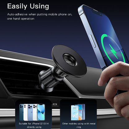 Soporte Magnético para Auto Yesido C156, Universal, Negro