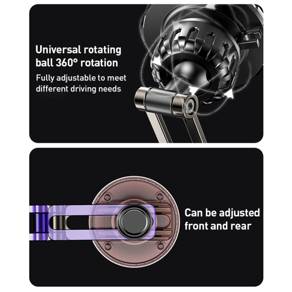 Soporte Magnético para Auto Yesido C198, Universal, Gris