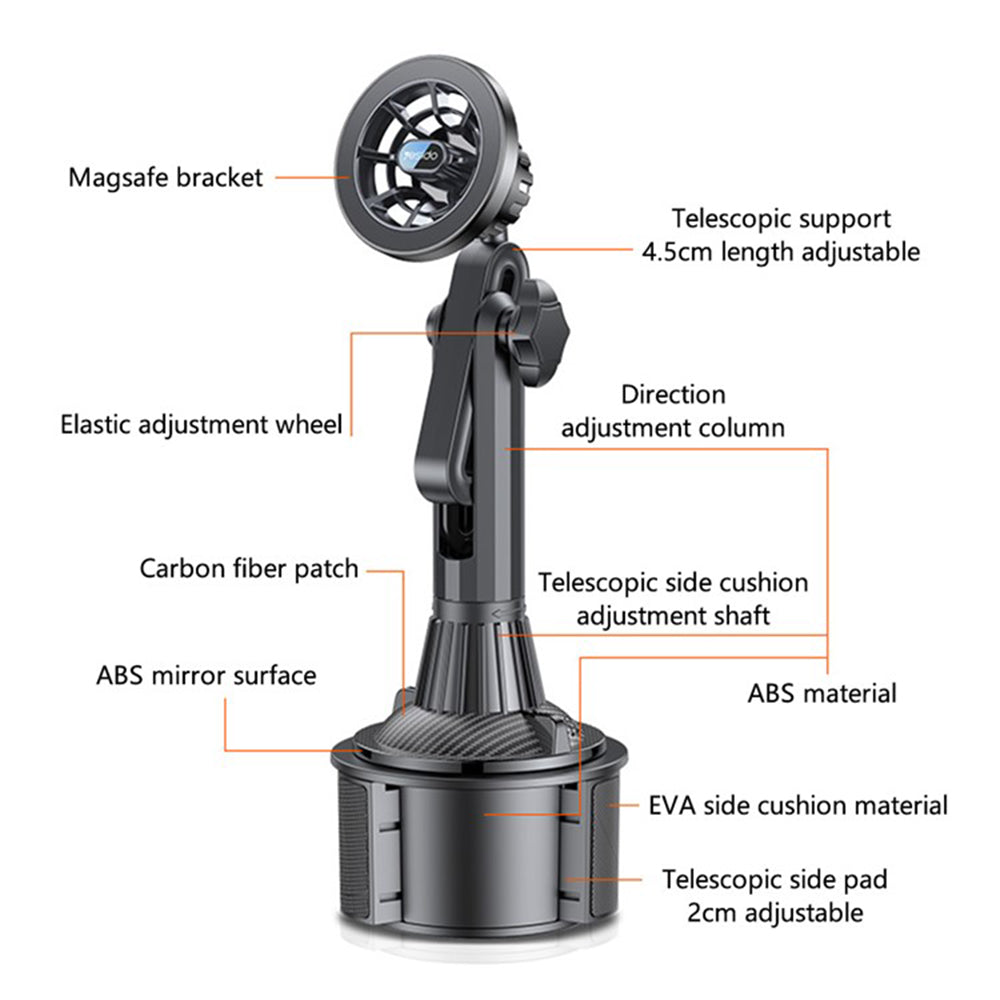 Soporte Magnético para Auto Yesido C200, Universal, Negro