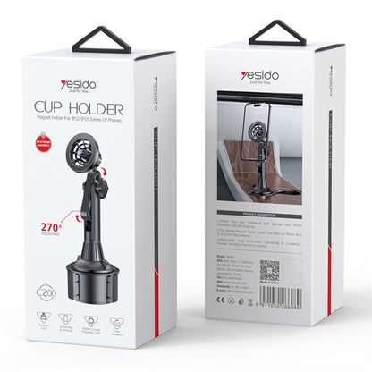 Soporte Magnético para Auto Yesido C200, Universal, Negro